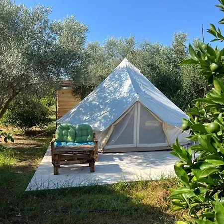 Campsite Eco Glamping With Pool Between Nafplio And