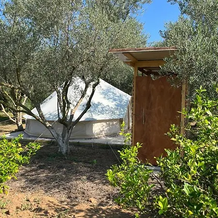 Campsite Eco Glamping With Pool Between Nafplio And Argos
