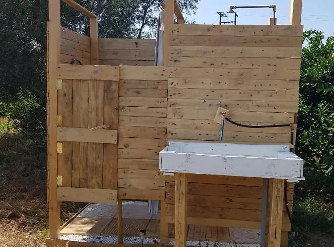 Eco Glamping With Pool Between Nafplio And 캠프장 아르고스