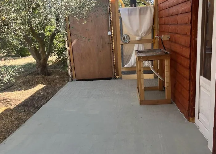 캠프장 Eco Glamping With Pool Between Nafplio And